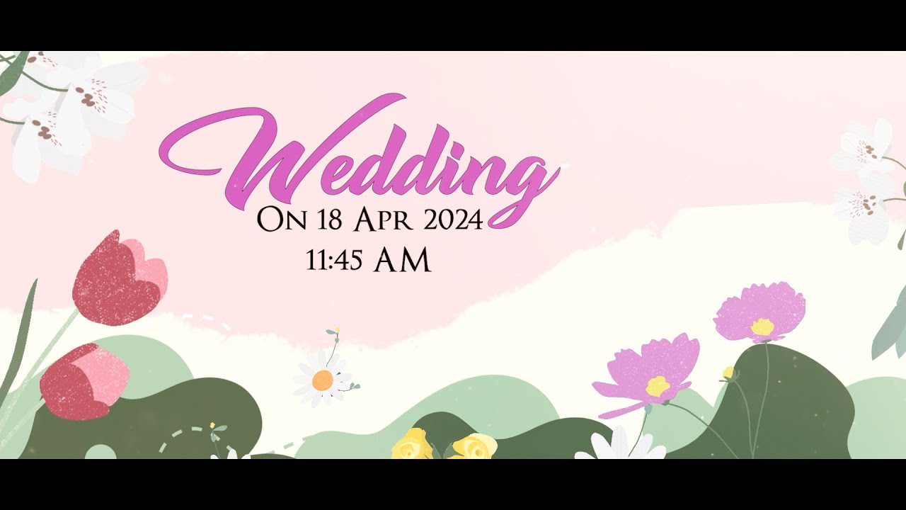 Adobe Premiere Pro Wedding Title project Download YouTube