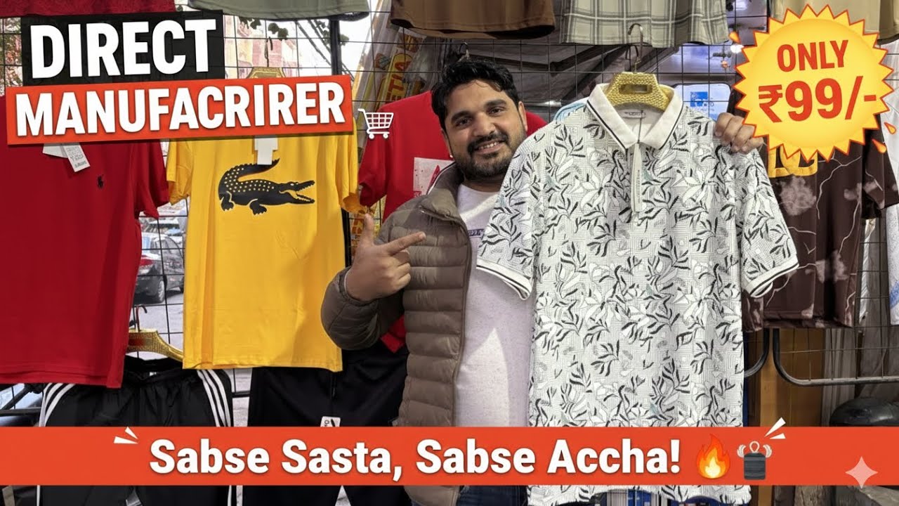 Factory Rate Par Kapde Kharidein! 👕 Loot Offer: Sab Kuch ₹99/- Se Shuru!