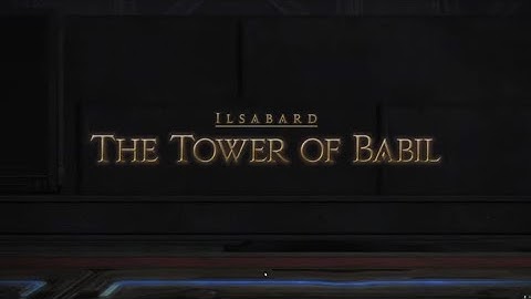 FFXIV - Endwalker Level 83 Dungeon - SGE PoV ( The Tower Of Babil )