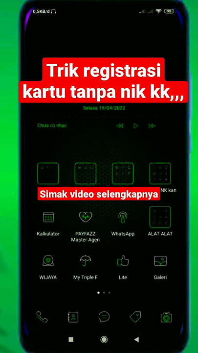Cara Registrasi Tanpa Nik KK Sendiri #shorts #shortvideo #shorttutorial #registrasi #kartuperdana