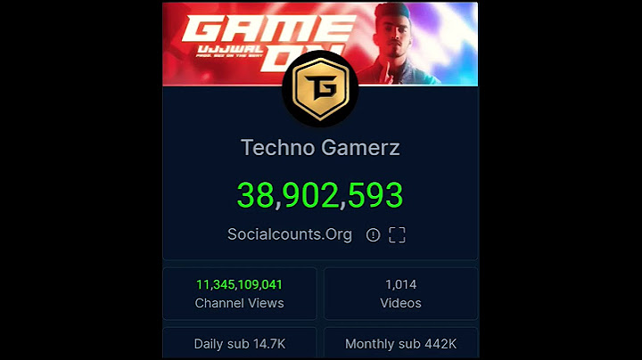 Techno Gamerz soon 40 million subscribers😍#technogamerz