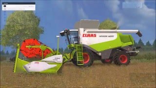 [FS15] Claas Lexion 600 - prezentace skriptů