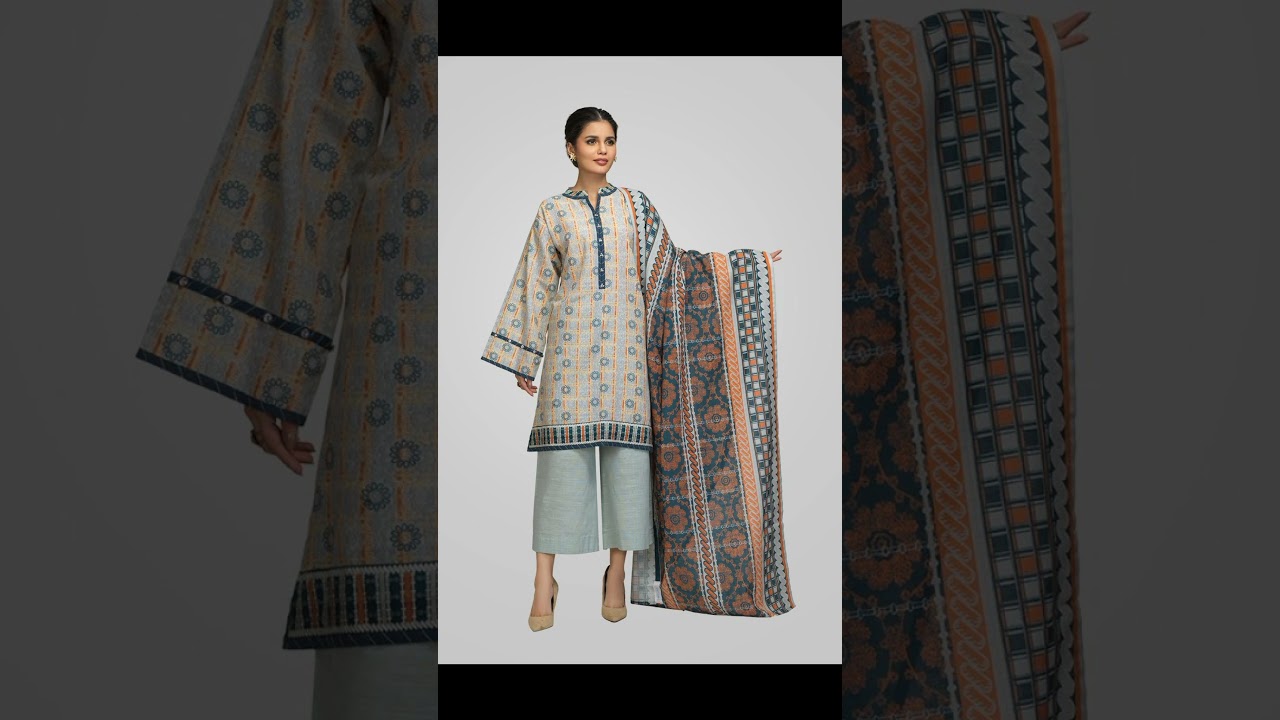 Pakistani Suit Design 2021 | Khaddar Suit Design 