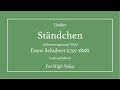 Miniature de la vidéo de la chanson Twelve Songs By Fr. Schubert - Horch, Horch, Die Lerch