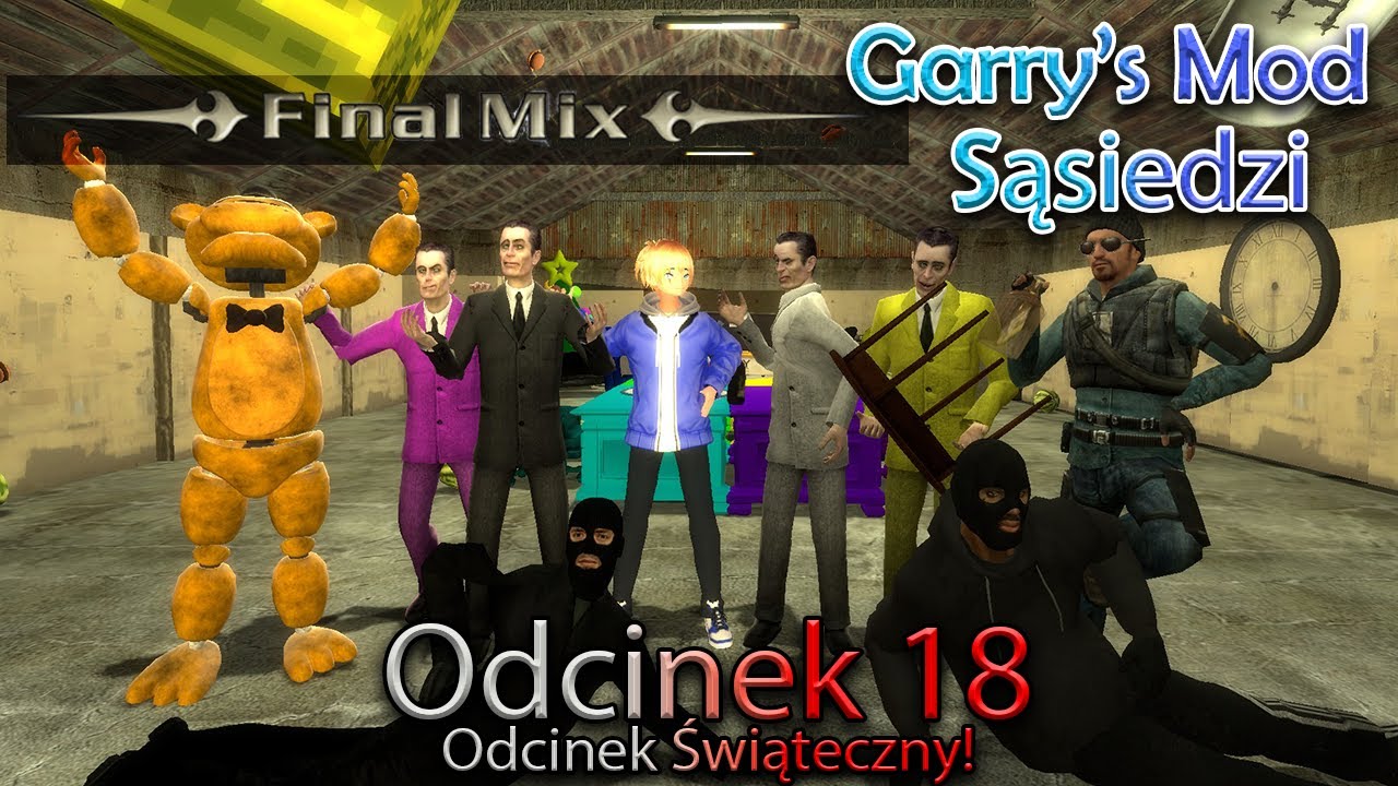 [Garry's Mod] Sąsiedzi - Zygmunt sam w Domu [FINAL MIX] (Odc. 18) [Christmas Special]