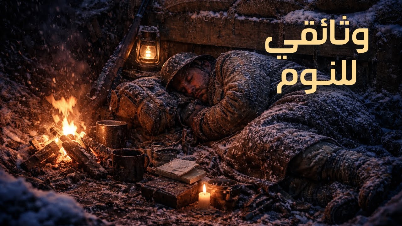 كيف نام الجنود في الخنادق وسط الطين والبرد القارس؟ | وثائقي للنوم