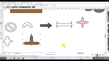 CorelDraw: Create Banner, Arrows, Callout, Basic, FlowChart, Graph Paper Shapes