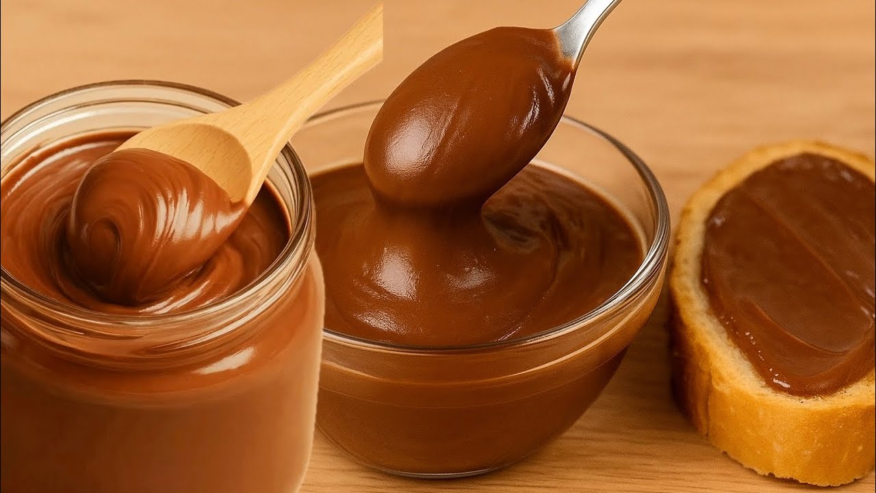 الترند الجديد ‼️جربي تعملي النوتيلا الاقتصاديه في دقيقتين !بمكونات اقتصادية وطعم رائع 