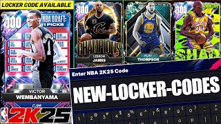 Hurry and Use the New Locker Codes for a Guaranteed Free 100 Overall or HIGHER! NBA 2K25 MyTeam