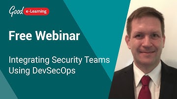 Free DevSecOps Webinar: Integrating Security Teams Using DevSecOps