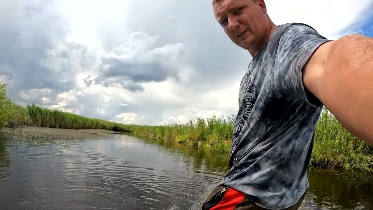 Язи на дикой сибирской  реке