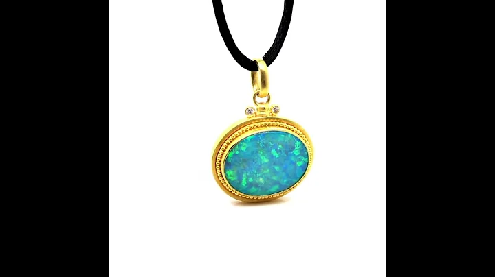 Julie Seymour Opal Pendant