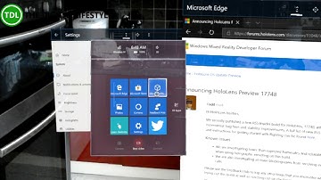 Hands on with HoloLens Redstone 5 Build 17748