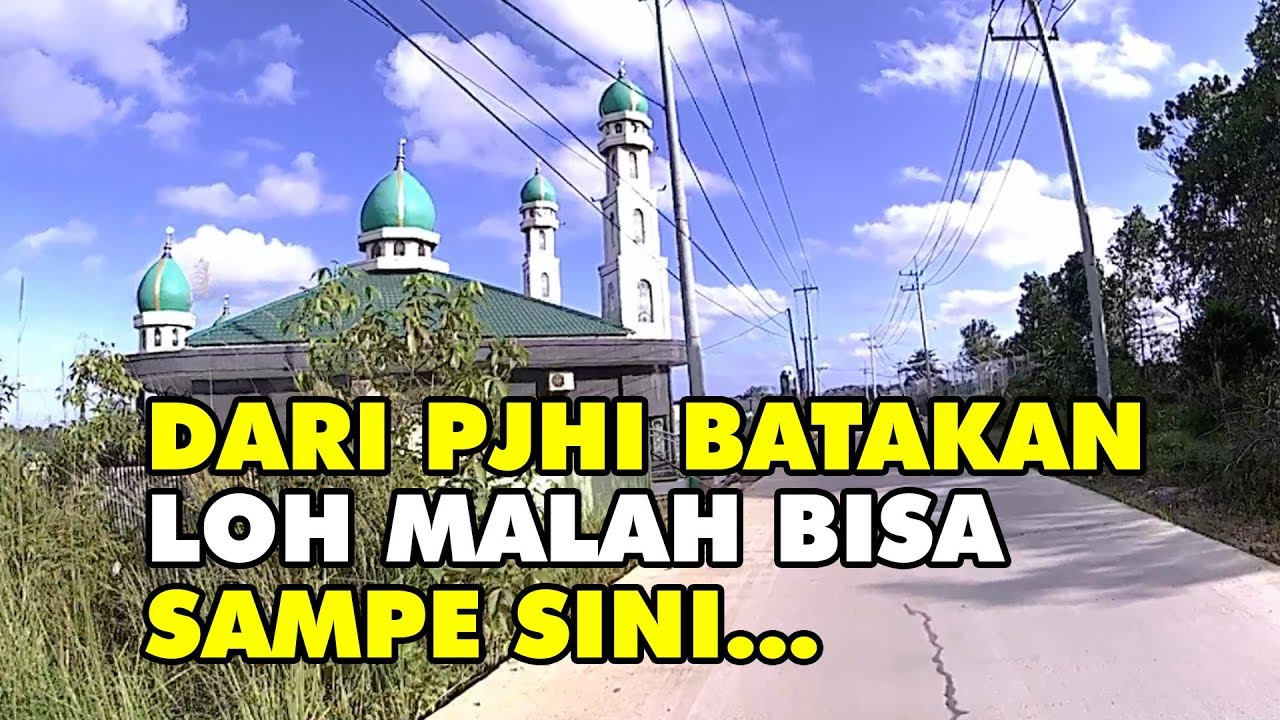 Motovlog Dari PJHI Batakan tembus depan Polda Kaltim