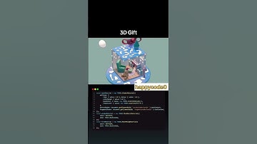 3D gift 🎁 #html #css #javascript |||