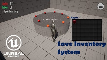 Unreal engine - Save/load Inventory system