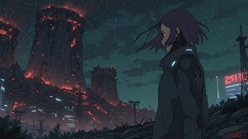 Dark Synthwave Mix | Rainy Cyberpunk City Dystopian Music | Industrial Retro-Future 2025