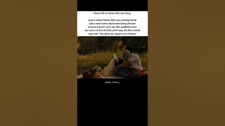 Love Story Of Hazrat Ali And Fatima 😊🫀💖 #shorts #love #ali