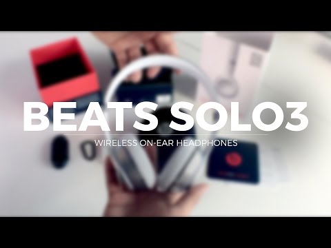 سماعات بيتس سولو ٣ بلوتوث Beats Solo 3 فتح الصندوق