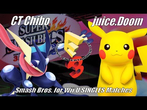 E3 2014 - CT Chibo (Greninja) vs Doom (Pikachu) - SSBU [w