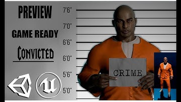 PREVIEW GAME READY 3D Character Criminal Epic Skeleton