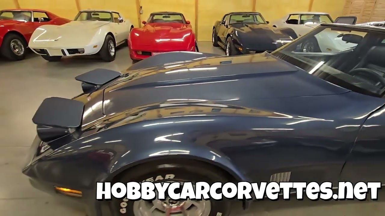 1980 Blue Blue Corvette C3 For Sale