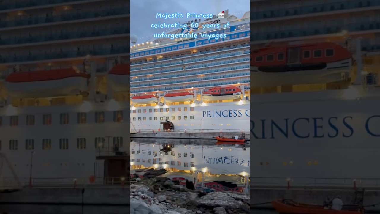 Majestic Princess 🛳️ #fyp #travelshorts #destination #cruisetour #majestic #majesticprincess