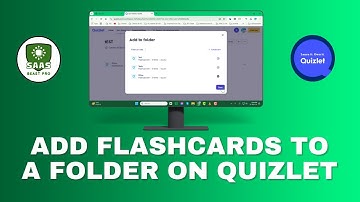 How to Add Flashcards to a Folder on Quizlet