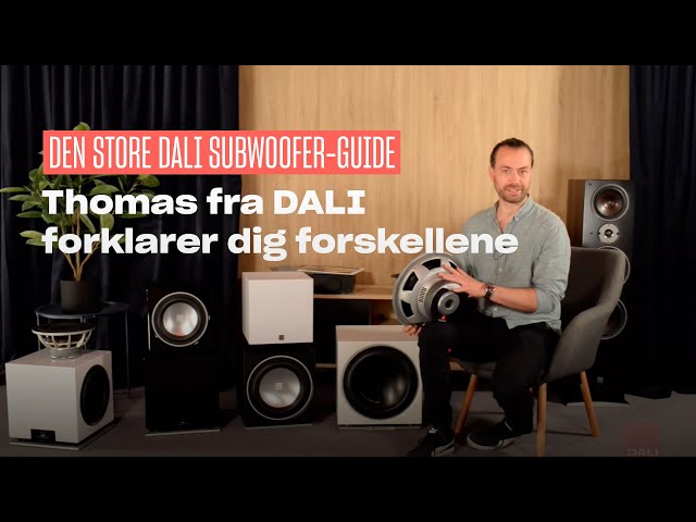 Puno Motel Bærbar DALI Subwoofers: Explained - YouTube