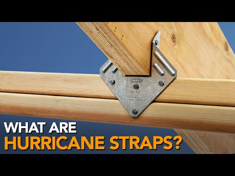 What Are Hurricane Straps? Tampa Contractor Explains! - YouTube