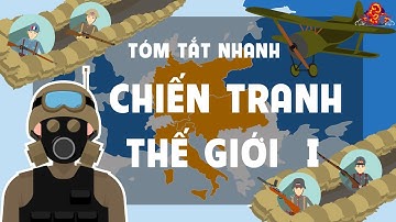 Tóm Tắt Nhanh Thế Chiến 1 | Chiến tranh Thế giới lần thứ nhất | Kênh tóm tắt lịch sử - Ez Sử !
