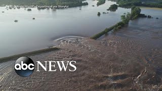 Severe Weather Causes Flooding In Several Midwest States Youtube