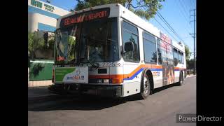 Orange County Transportation Authority (OCTA) CNG 2001 NABI-40-LFW #2101 (Sound Recording)