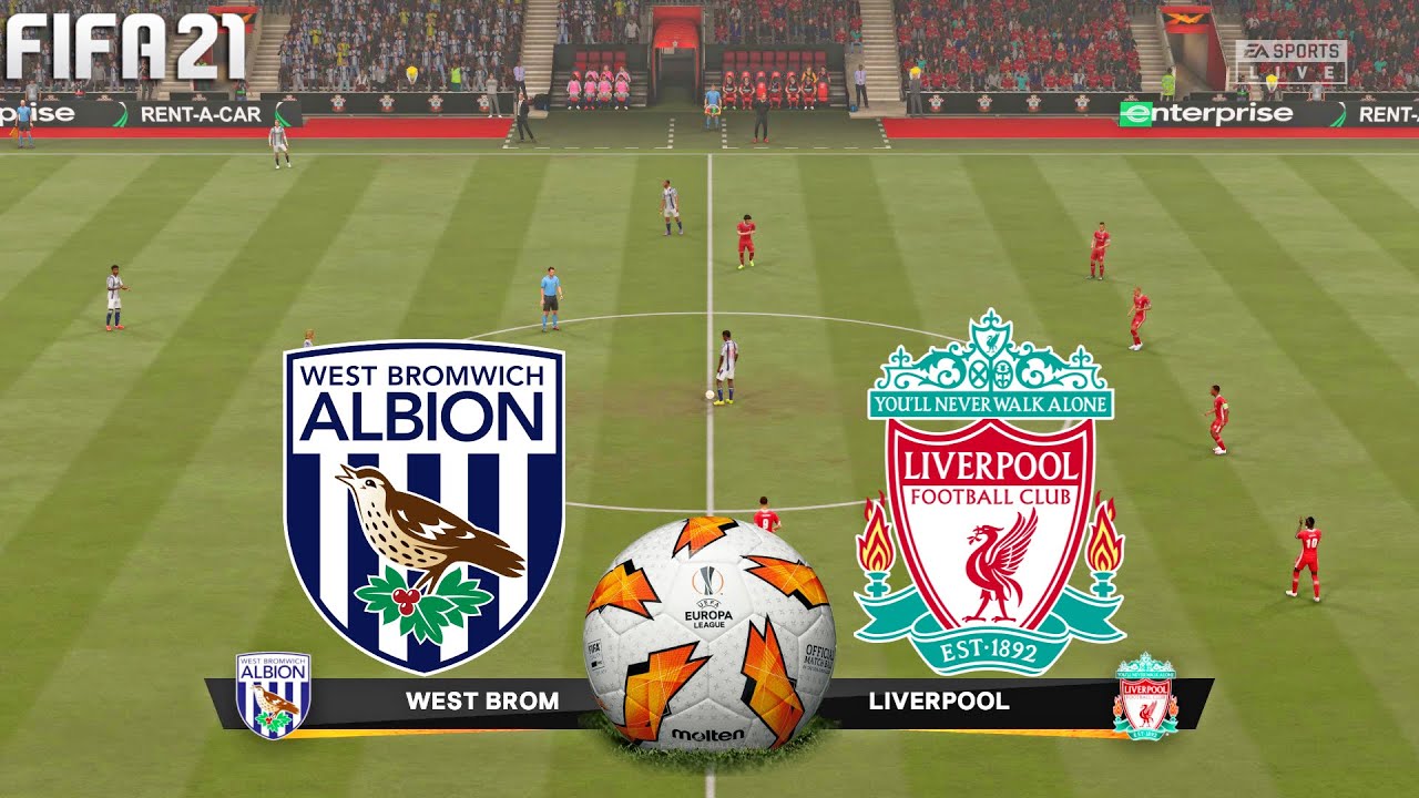 FIFA 21 | West Bromwich Albion vs Liverpool - UEL UEFA Europa League ...