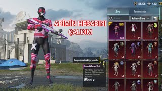 ABİMİN HESABINI ÇALDIM PUBG MOBİLE HESAP TANITIMI #keşfet