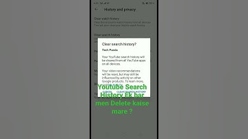 YouTube Search History Delete I youtube search History Delete kaise kare #shorts #youtube