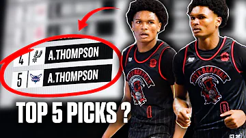 The Thompson Twins Are The FUTURE Of THE NBA 🤯 Ausar & Amen Thompson Full 2022-23 OTE Highlights