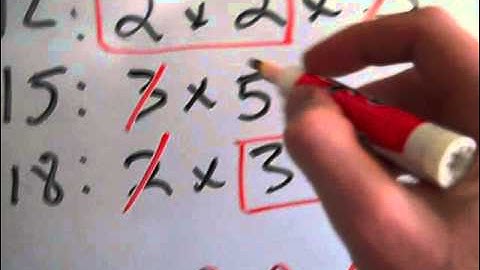 Least Common Multiple LCM using Prime Factorization for (3+ numbers)