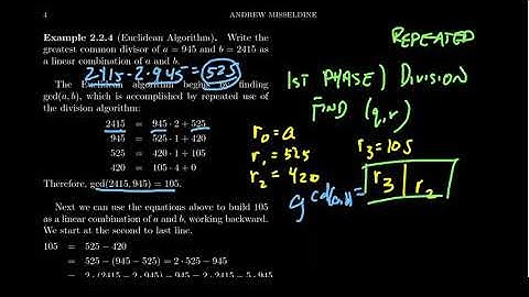 The Euclidean Algorithm