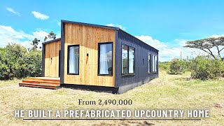 OMG! He Built A Gorgeous OffGrid Pod For His Family /A Home In 6 weeks! From 2,490,000 /prefab home