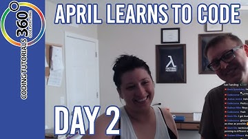 Day 2 of 100 Days of Code | April Learns to Code