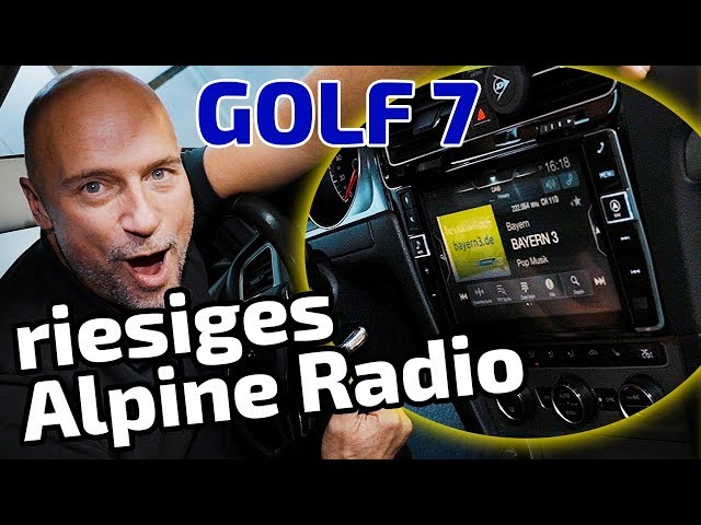 Autoradio für Golf 7 mit DAB+ und Navi zum Aufrüsten