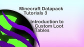 Loot Table Tutorial Minecraft 1 16 Custom Mob Drops And Chest Loot Youtube Loot Table Tutorial Minecraft 1 16 Custom Mob Drops And Chest Loot Youtube