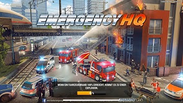 #Emergency HQ Forest fire on the highway Simulation
