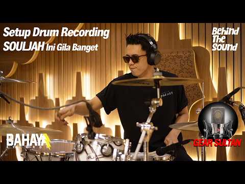 BONGKAR RAHASIA SOUND DRUM SOULJAH DI CHANDRACOM - Behind The Sound SOULJAH - INI RINDU