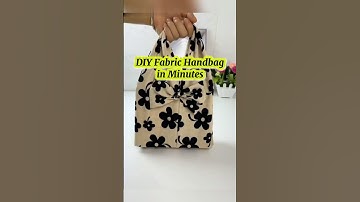 Simple Handbag Making at Home #sewing #diy