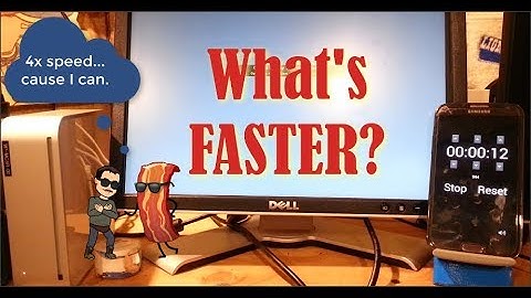 Mac Mini Speed Test! Puppy Linux VS Mac OS