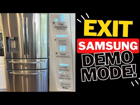 Samsung refrigerator shows OF OF, O FF, or scrolling bars