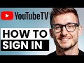 How to Sign in YouTube TV