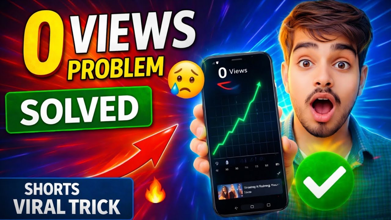 How to solve 0 Views problem 🔥 || Shorts viral tricks 🚀 || Unfreeze ...